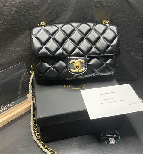 chanel free gift bag|unique Chanel bags.